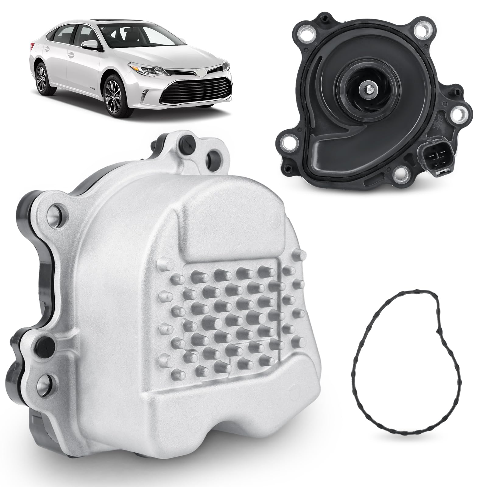 161A0-39025 Electric Engine Water Pump Assembly Compatible with Toyota Avalon 2013-2018, Camry 2012-2017 2.5L, Lexus ES300H 2013-2018 2.5L.