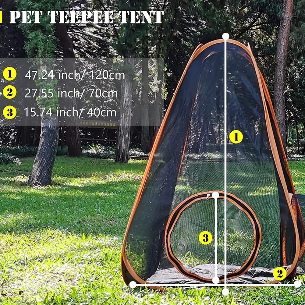 Tente tunnel 6 en 1 pour animal domestique chat et chien – Habitat intérieur pliable pour chat, chien, lapin, petit animal – Tunnel de jeu pour animaux de compagnie