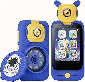 Kids 2-in-1 Camera and Digital Microscope Toy Phone