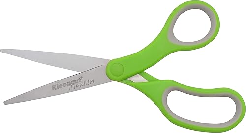 Miniatura 2 de Westcott KleenCut - Tijeras de titanio de 8 pulgadas con mango ergonómico duradero (paquete de 4)