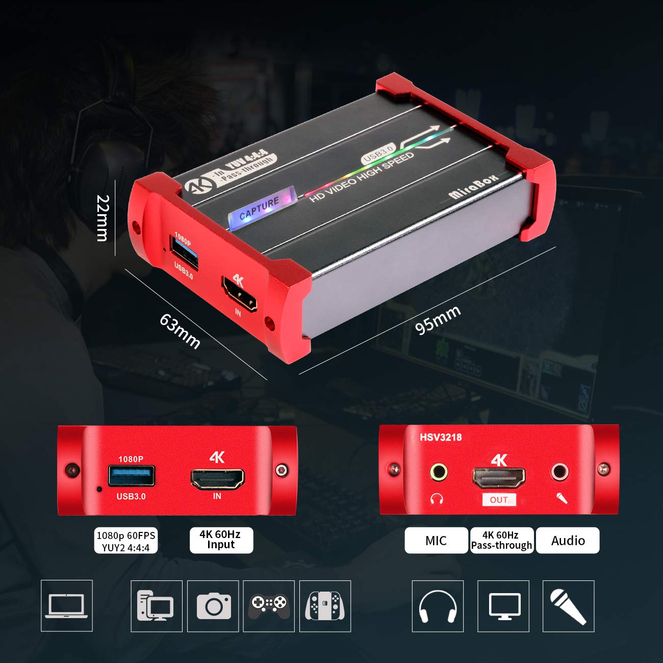 Mirabox 4k Capture Card Review Printable Cards