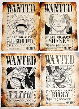 ワンピース/30億ルフィ新四皇手配書/コンプリートセット Amazon.co.jp: ワンピ ース ONEPIECE 30億ルフィ 新四皇手配書