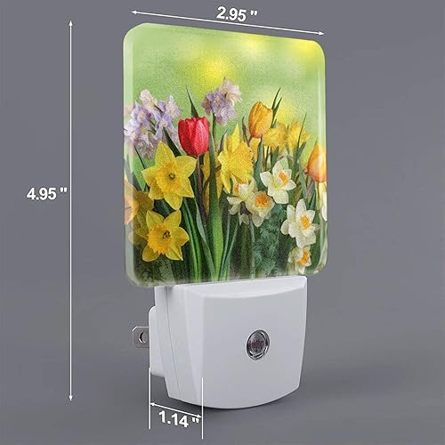 Miniatura 7 de Juego de 2 luces nocturnas de alce de Navidad para parejas, con sensor automático de Navidad, luces nocturnas LED del atardecer al amanecer, lámpara