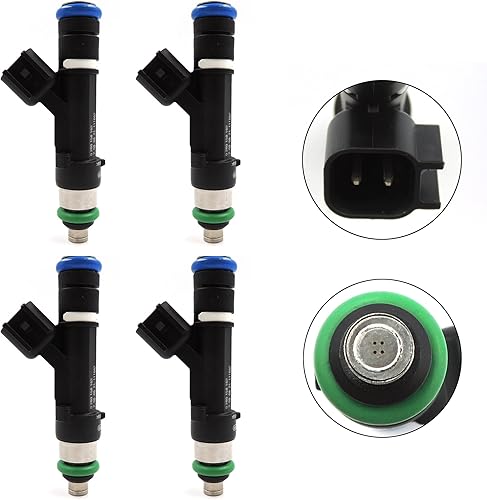 Miniatura 9 de HiSport Inyector de combustible 3 PCS 5WY2404A compatible con John Deere 825i Gator 3 cilindro motor MIA11720
