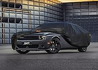Vista 6 de Kayme - Cubierta completa impermeable de 7 capas para Dodge Challenger Hellcat (2008-2024), apta para todo clima, protección p/exteriores contra