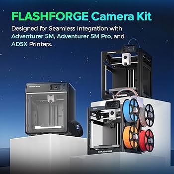 Adventurer 5M Pro 3Dプリンター Flashforge Adventurer 5M Pro | Enclosed 3D Printer for