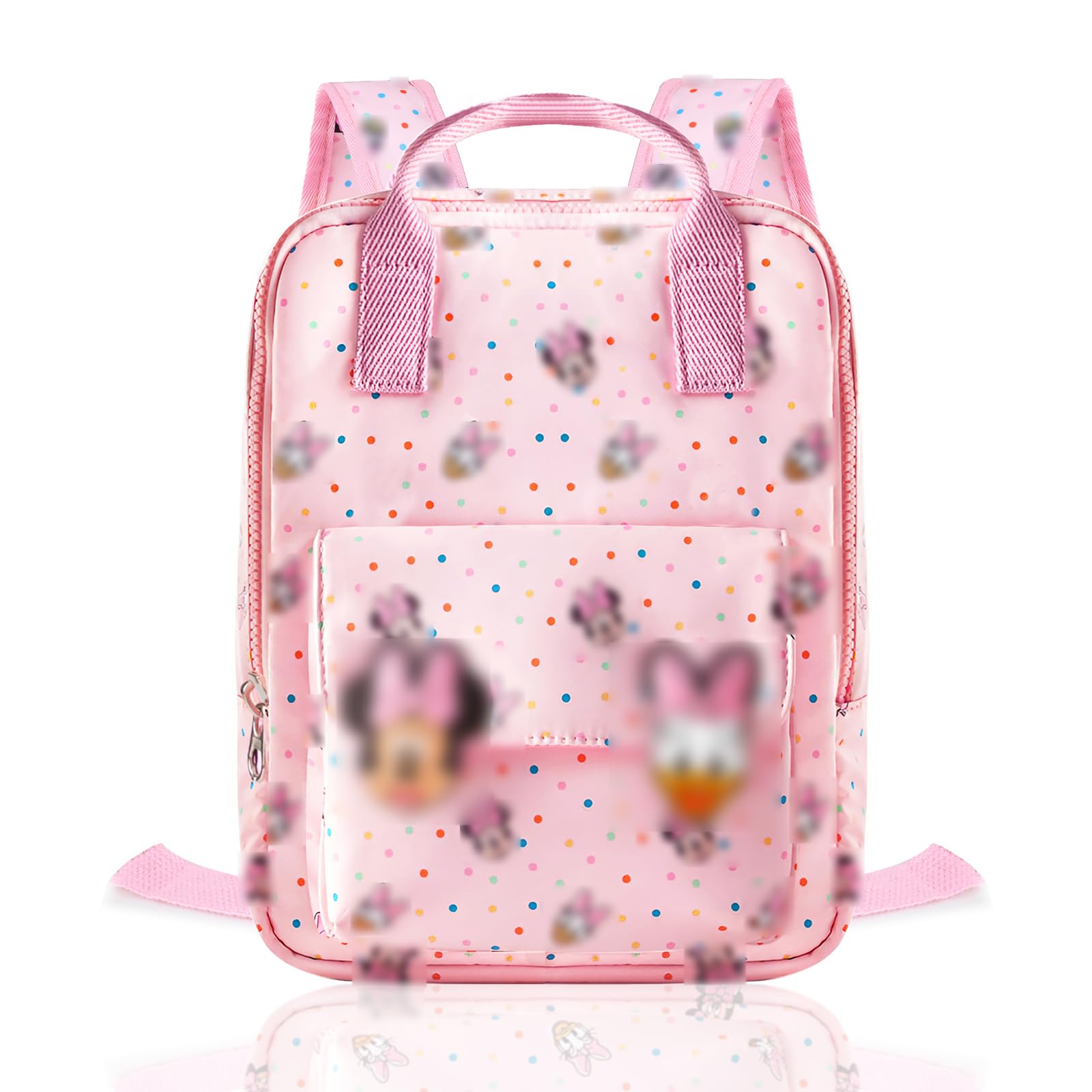 GUBOOM Mochila Minnie, Mochila Minnie Niña, Minnie Mochilas Infantiles, Minnie Mochila Ajustable, Linda Mochila Ligera, Mochila Minnie De Dibujos Animados, Regalos para Niños
