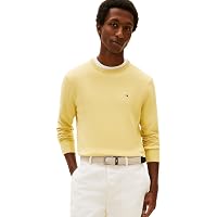 Tommy Hilfiger Uomo Pullover Essential Cotton con Scollo Rotondo