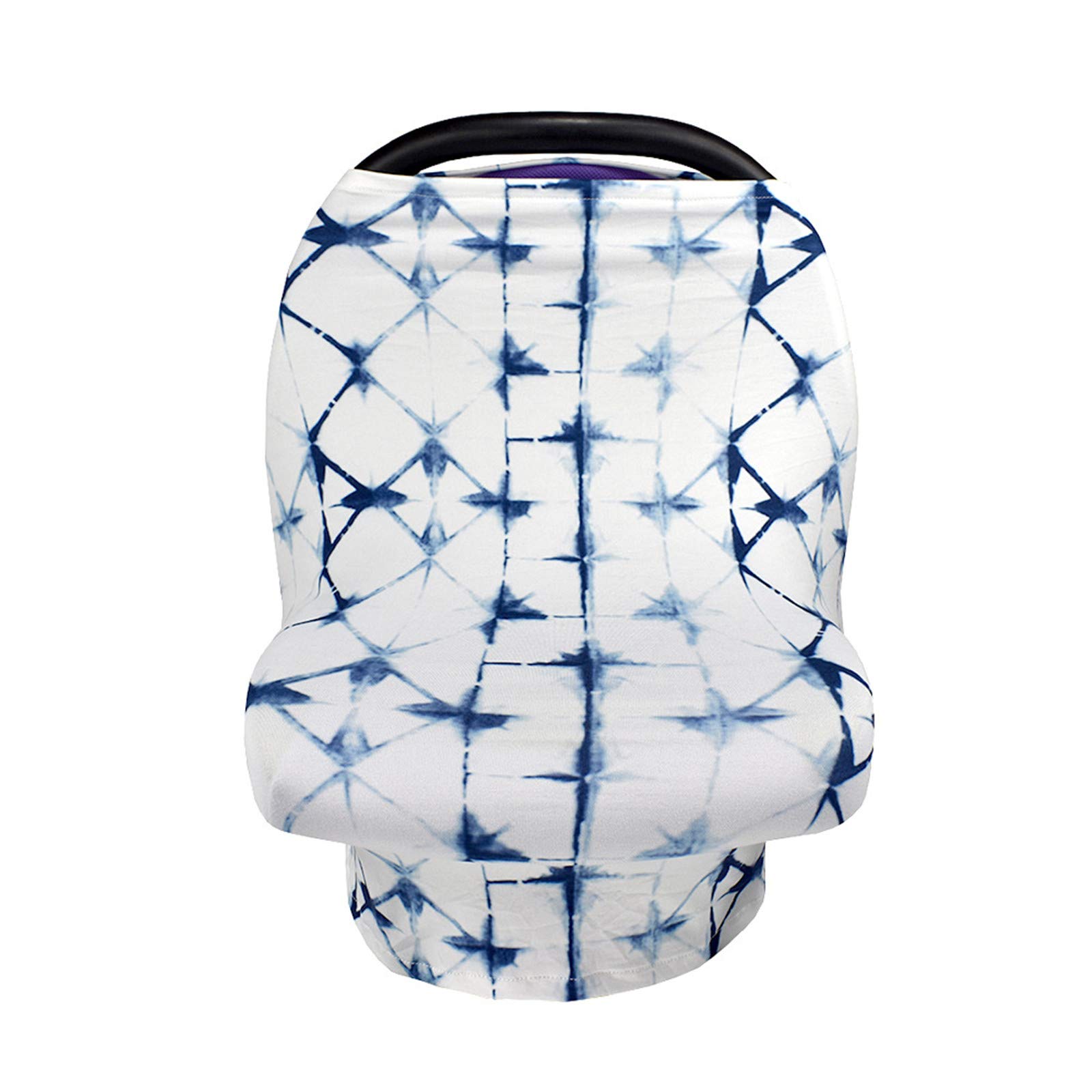 Nursing Cover for Breastfeeding, Stretchy Car Seat Cover for Babies, Soft Breathable Breastfeeding Cover, Stroller Covers, Shopping Cart Cover, Multi-Use High Chair Cover, Baby Shower Gifts