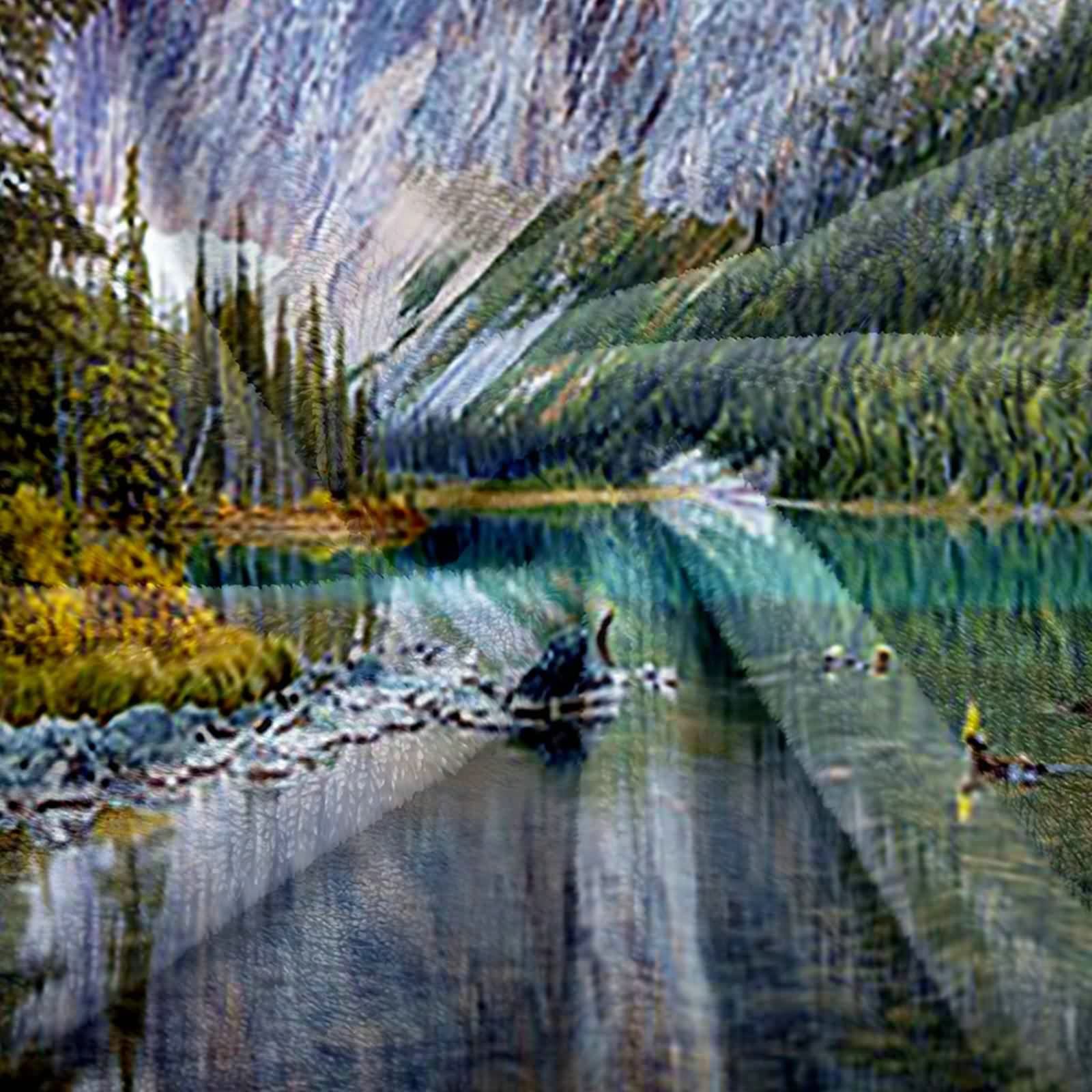Aeici Couverture Polaire, Couverture Enfant Polaire Couverture 150x200 cm Lac Arbre Montagne Pierre Couverture Canapé Cadeau pour Adultes et Enfants