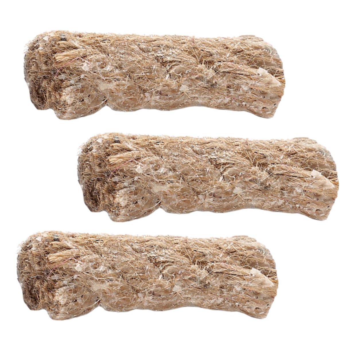 ARTSEWPLY Survival Gear 3 Pack Fire Starter Ropes Rope Wick Camping Ropes Emergency Ignition Tool