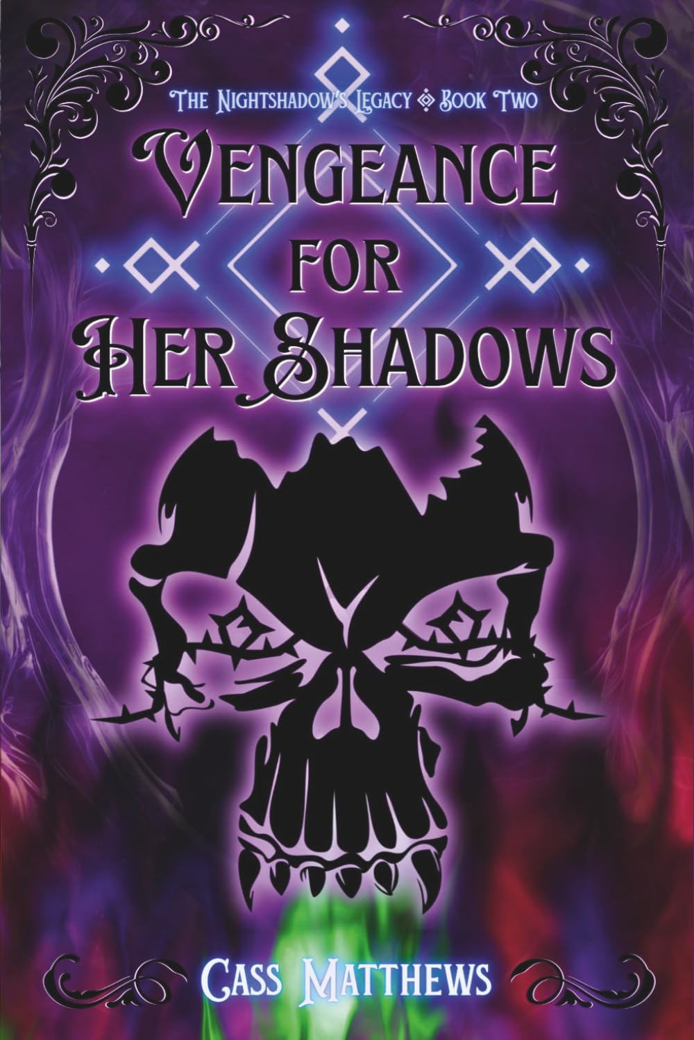 Vengeance For Her Shadows: A Sapphic Fantasy Romance (The Nightshadow's Legacy)