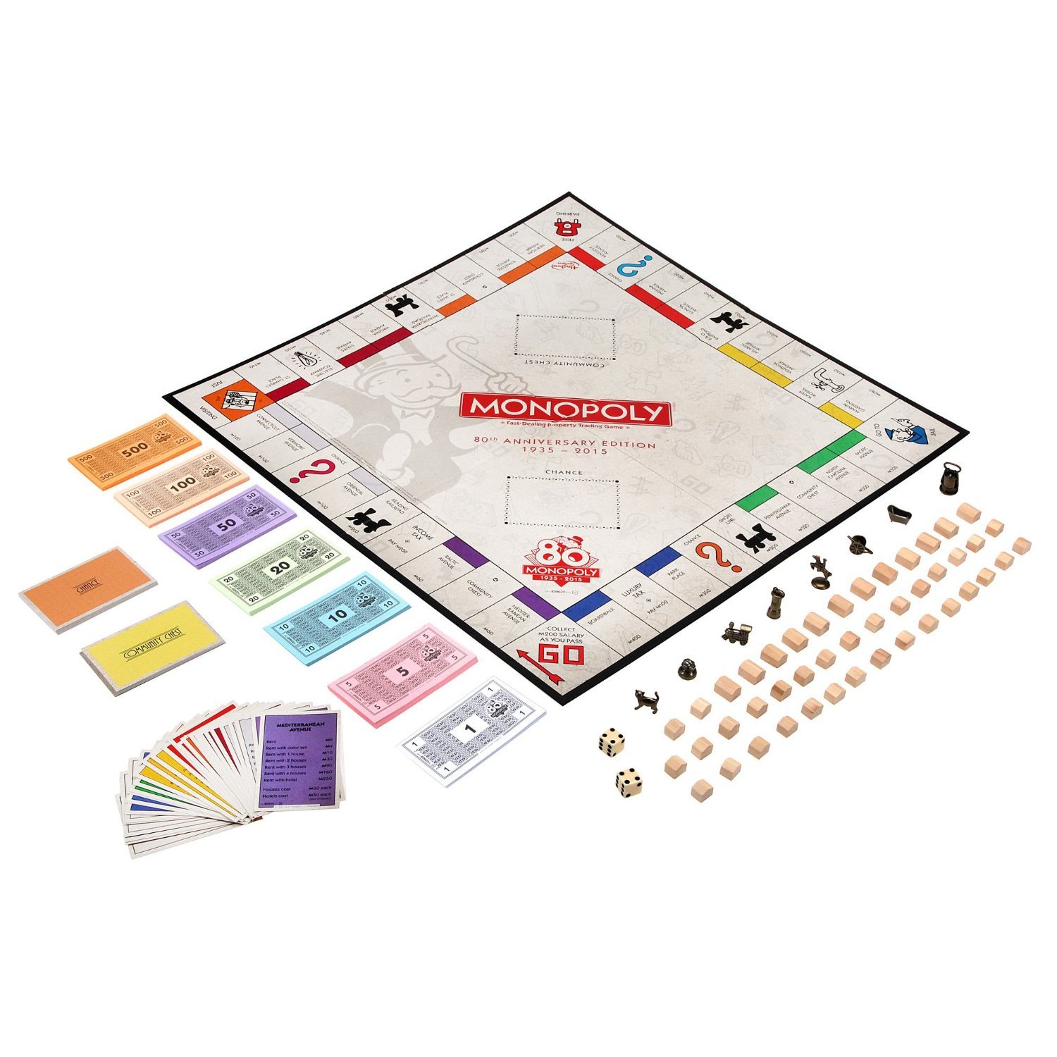 Amazon.co.jp: Monopoly Game (80th Anniversary) [並行輸入品