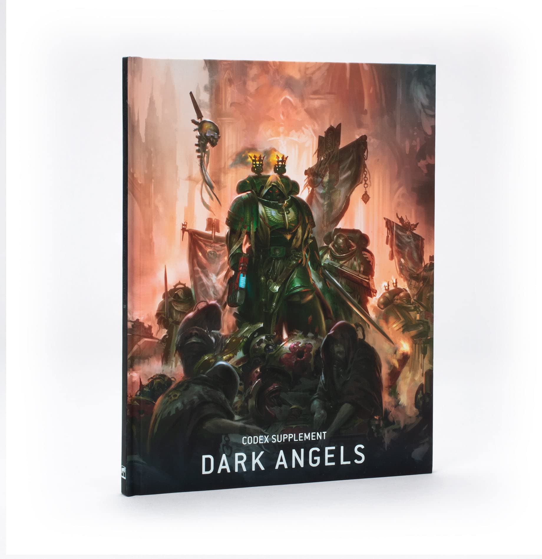 Games Workshop 44-01 Warhammer 40k - Codex V.9 Dark Angels (En), Black