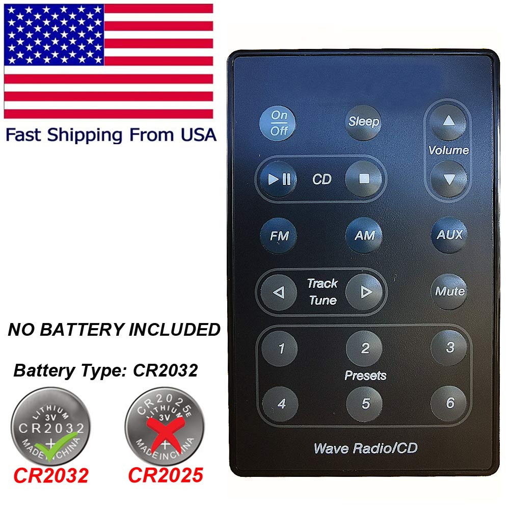 Buy Replacement Remote for Bose Wave Radio/CD Remote Control 193334B10