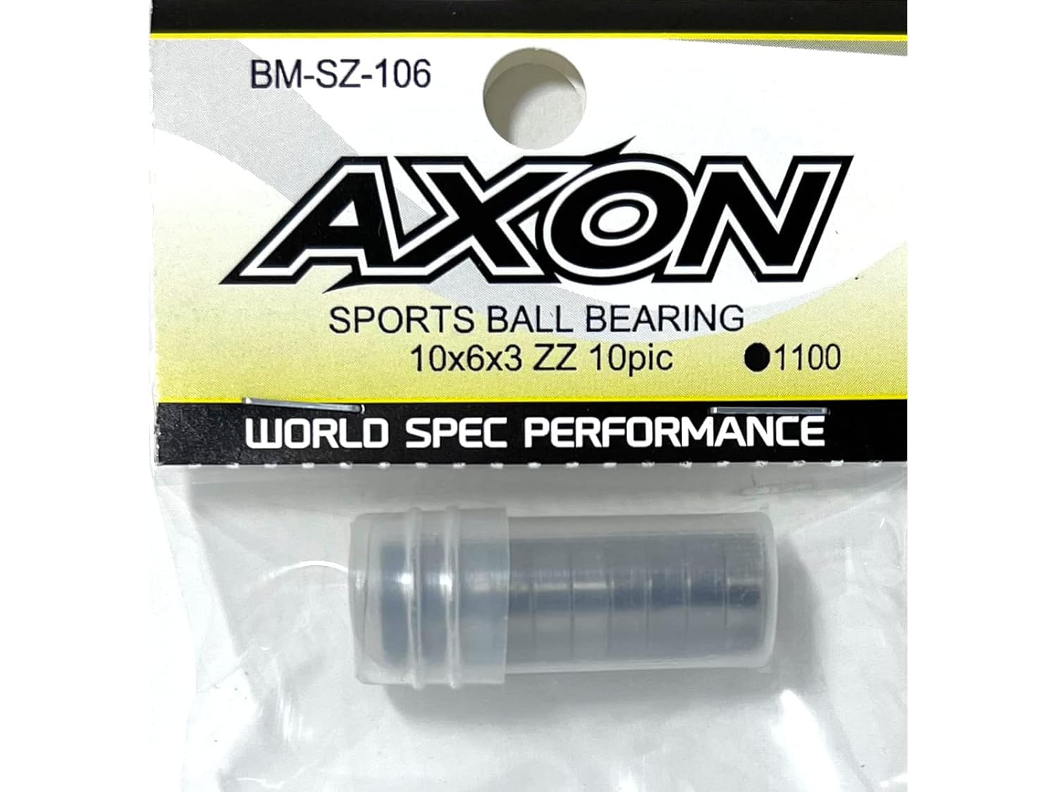 AXON SPORTS BALL BEARING 10x6x3 ZZ 10pic BM-SZ-106