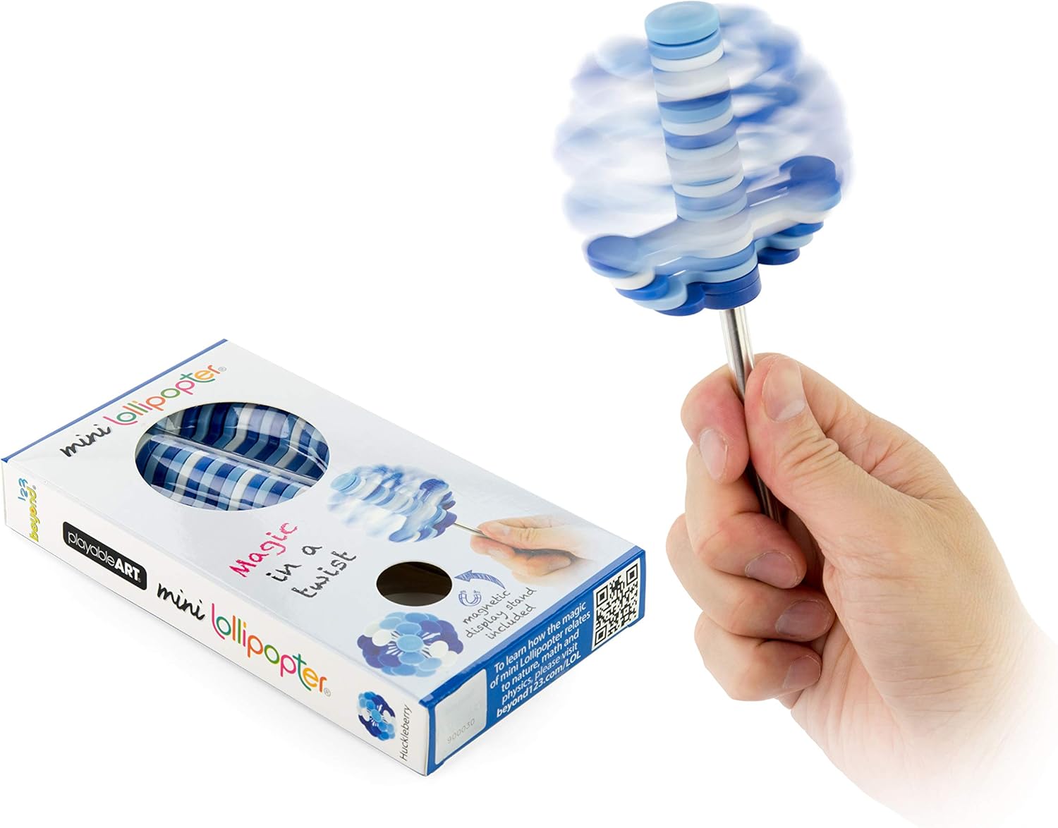 PLAYABLE ART mini Lollipopter (Mango, with Magnetic Base)