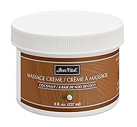 Vista 1 de Crema natural para masaje Bon Vital, hecha con ingredientes naturales para un masaje relajante, amigable con el ambiente, crema para masajes