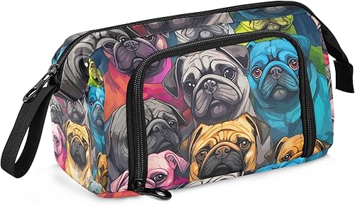 Miniatura 29 de Summer Beach Seashell Starfish - Estuches grandes para lápices con cremallera, estuche para lápices, caja de bolígrafos grandes para adultos, niñas,