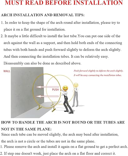 Miniatura 3 de LANGXUN Kit de arco de globos redondos de metal dorado de 6 pies 62ft para decoración de cumpleaños decoración de boda y fondo de fotos decoraciones