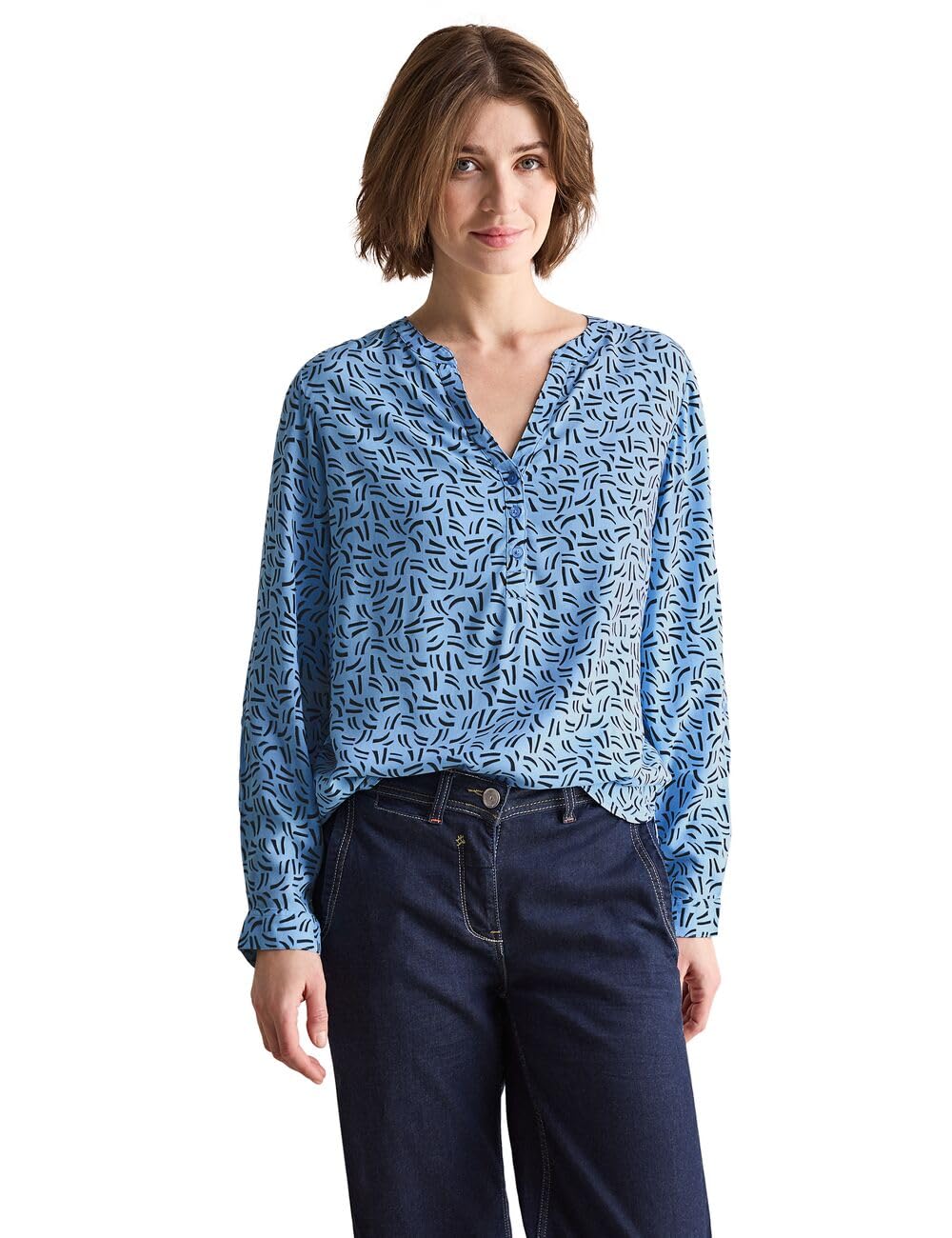 Cecil Bluse mit Minimal Print