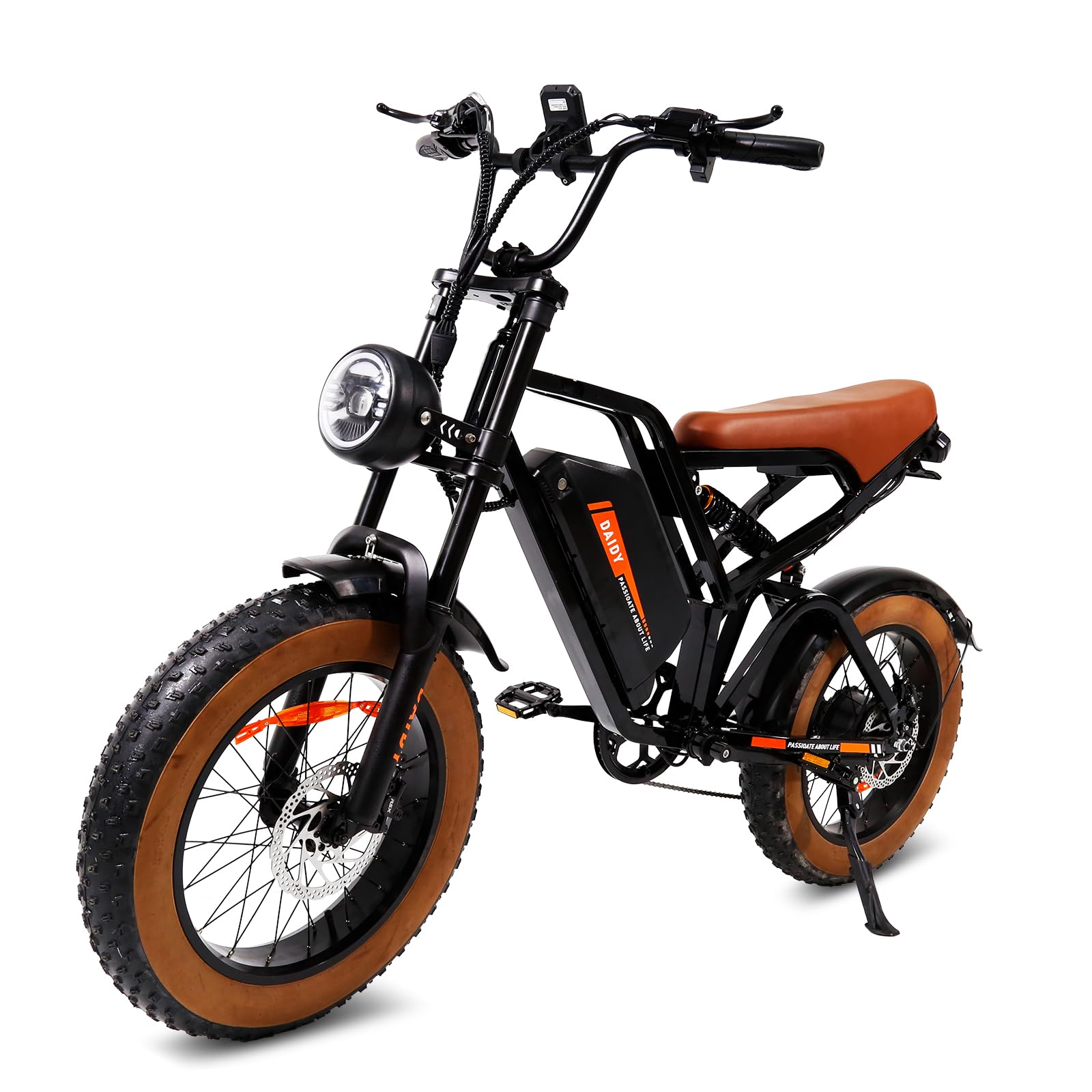 BEMMY Bicicleta Elétrica para Adultos 1000W(Pico de 1500W), Pneu