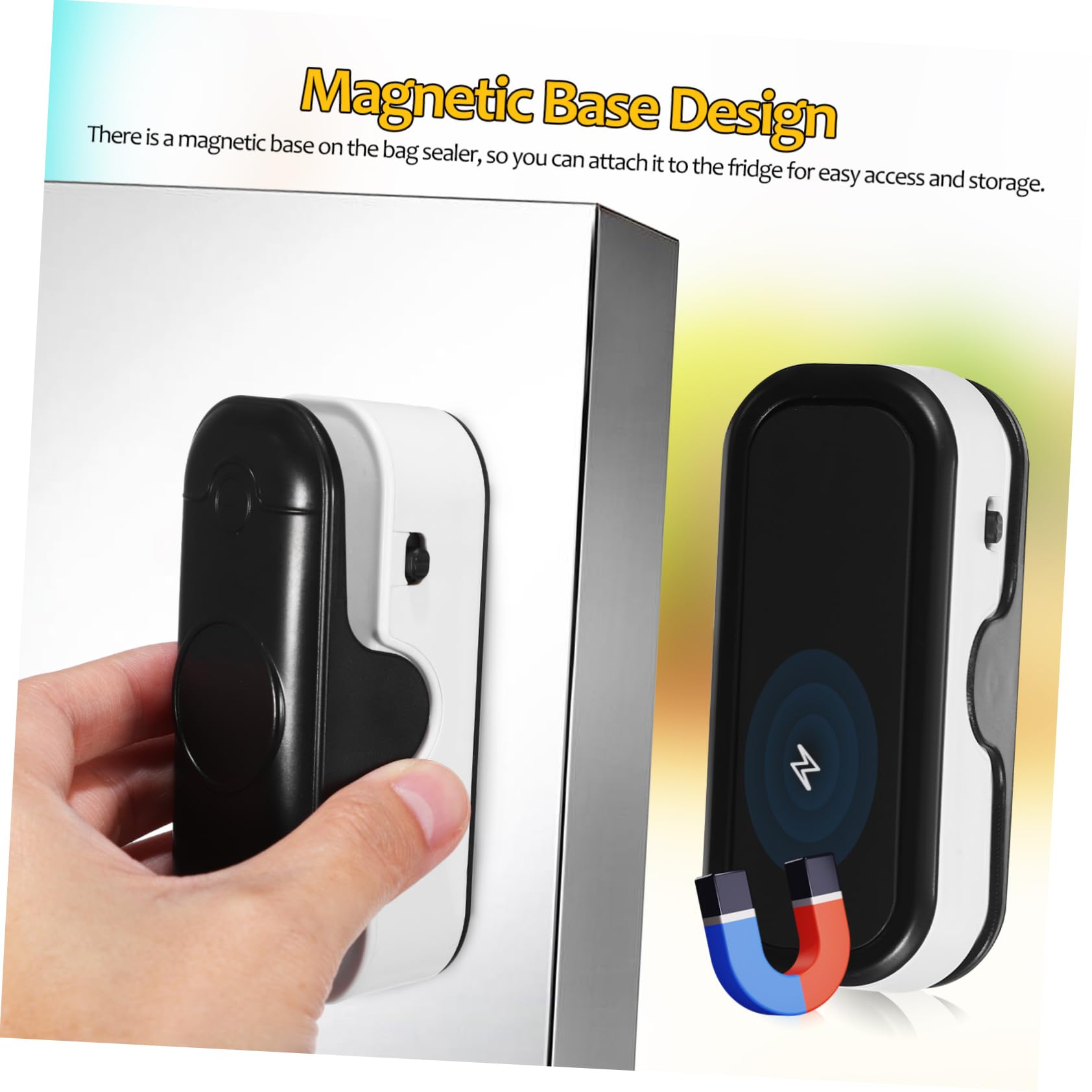 Gatuida 5pièces Scelleur De Portable Rechargeable Machine De Scellement Thermique Compacte Pour Rangement Facile Pour Et Camping