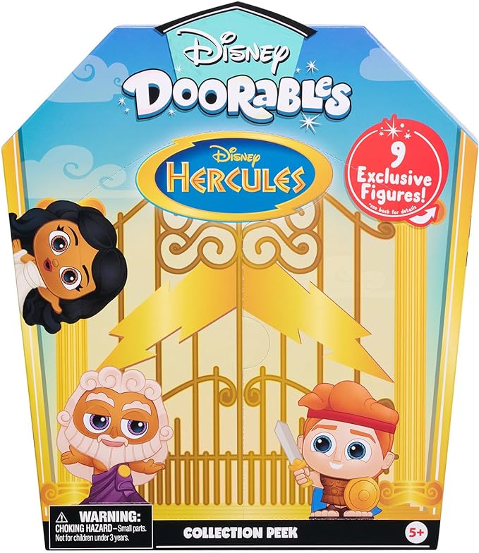 Bientôt dans Disney DreamLight Valley : des personnages emblématiques d'un classique de 70 ans 8 Disney Doorables Hercules Collector Pack, Collectible Blind Bag Figures, Officially Licensed Kids Toys for Ages 5 Up, Amazon Exclusive