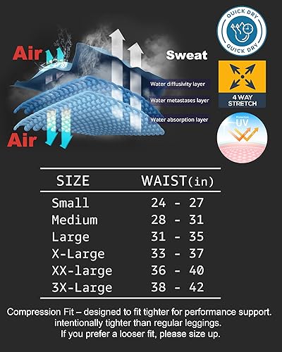 Miniatura 2 de DRSKIN Paquete de 5, 4, 3 o 1 pantalón de compresión para hombre, leggings deportivos, capa base, correr, atletismo, entrenamiento, activo