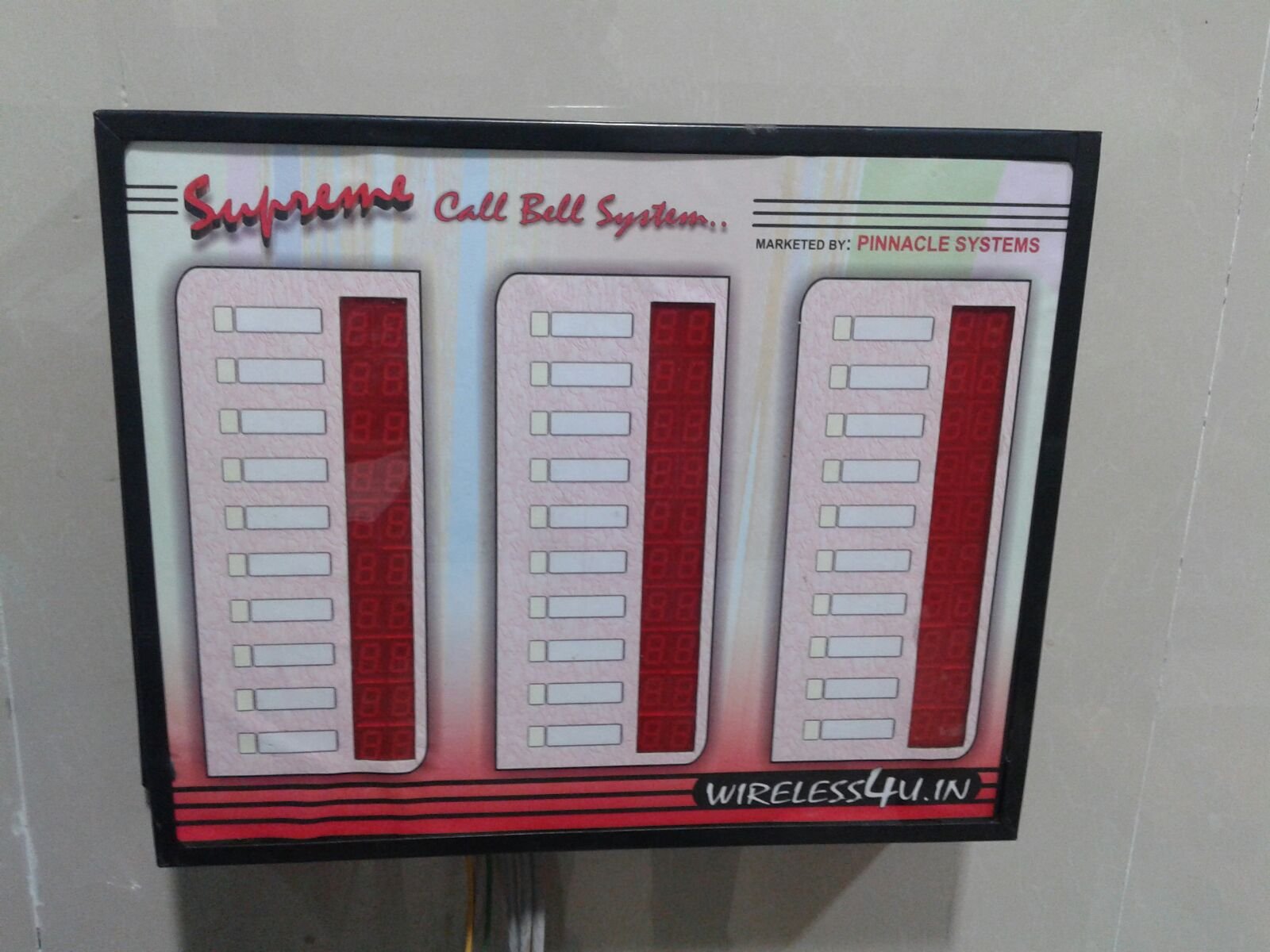 Wireless Call Bell System for 30 Bed Remote Call and Cancel Type Wall Mounted Type-image-44