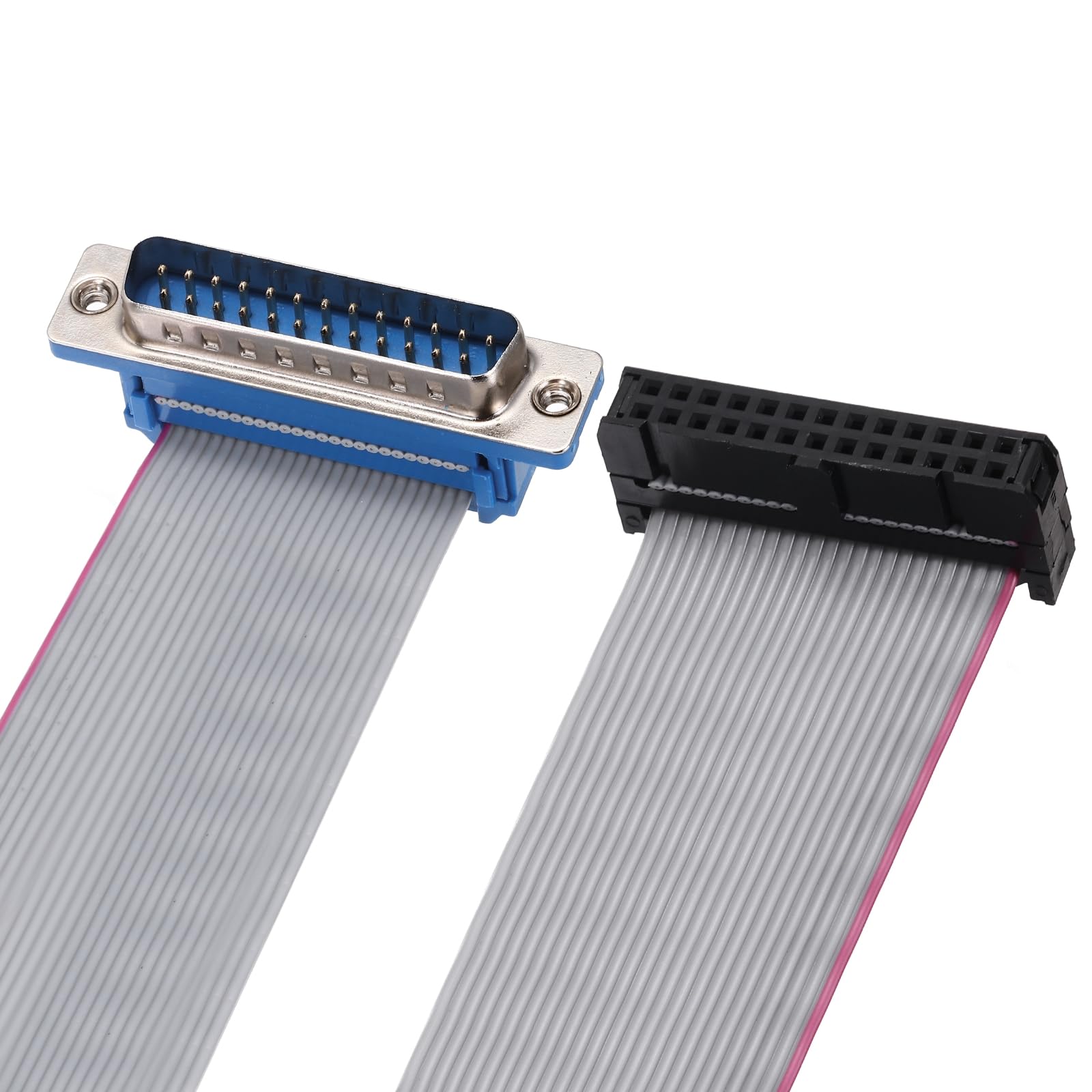 QUARKZMAN Kabel płaski IDC DB25 męski do FC-26 żeński bez 2,54 mm długość 20 cm