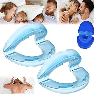 Anti Snoring Mouthpiece, Anti-Snoring Mouthpiece Universal Size, Comfortable Anti Snore Mouth Guard, Anti Snoring Devices 4.0, Instantly Eliminates Snoring Enjoy Sleep (2)