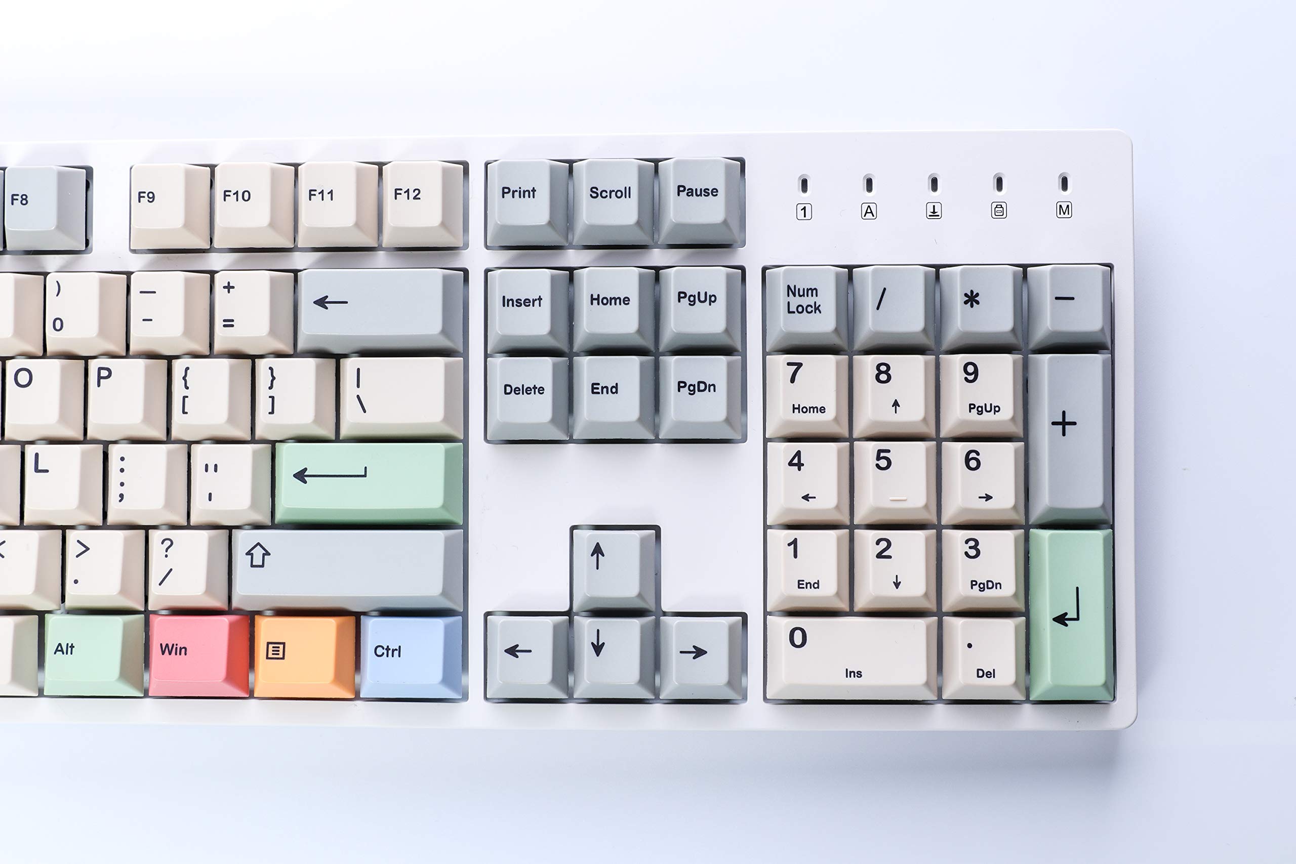 HK Gaming Dye Sublimation Keycaps Cherry Profile Thick PBT Keysets