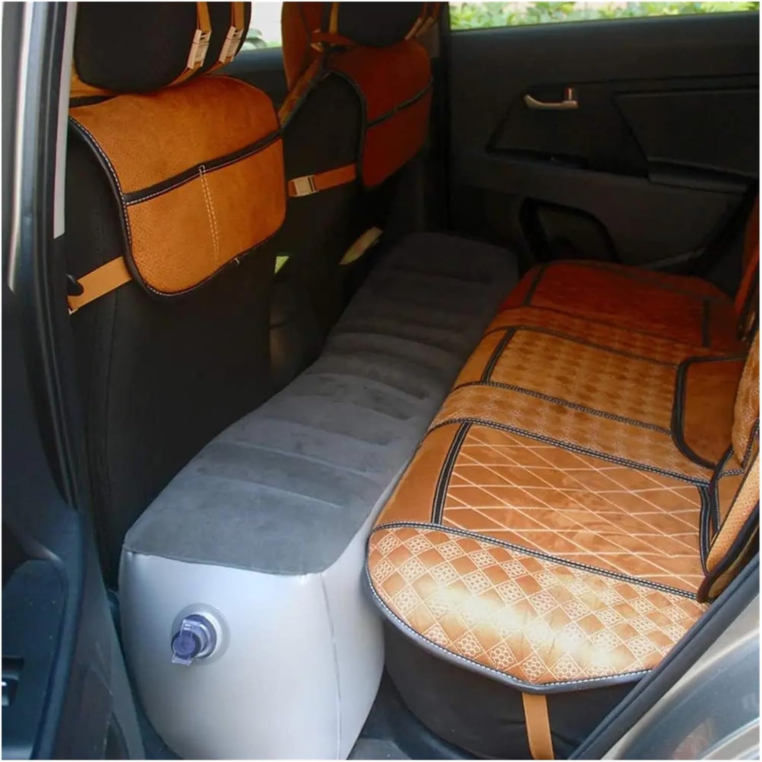 Car Air Bed Universal Car Travel Inflatable Mattress Back Fit for Seat Sleeping Gap Pad Air Cushion Portable Camping Rear Part for Bed Universal