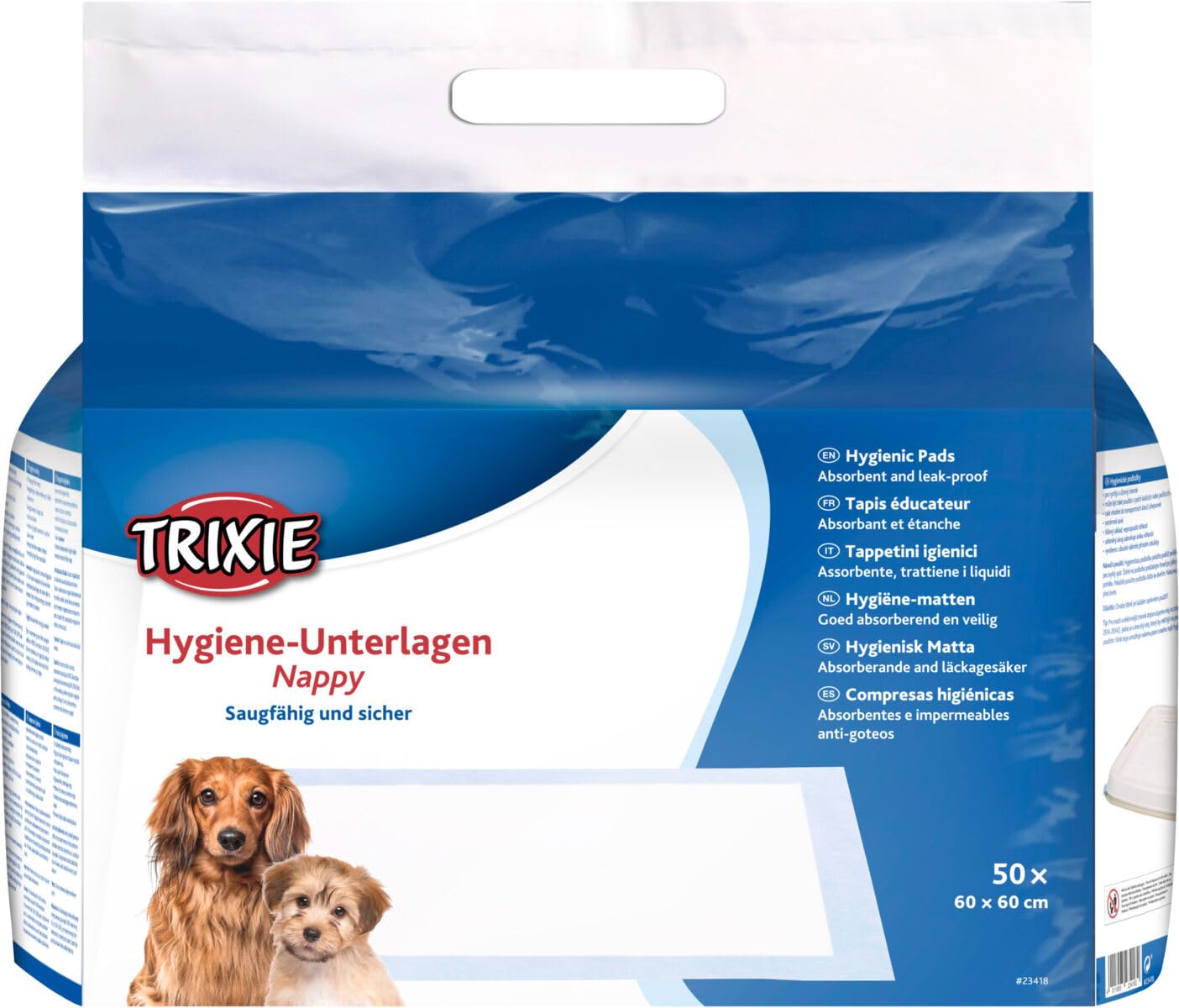 Trixie Nappy Puppy Mat 60 x 60 cm Pack of 50