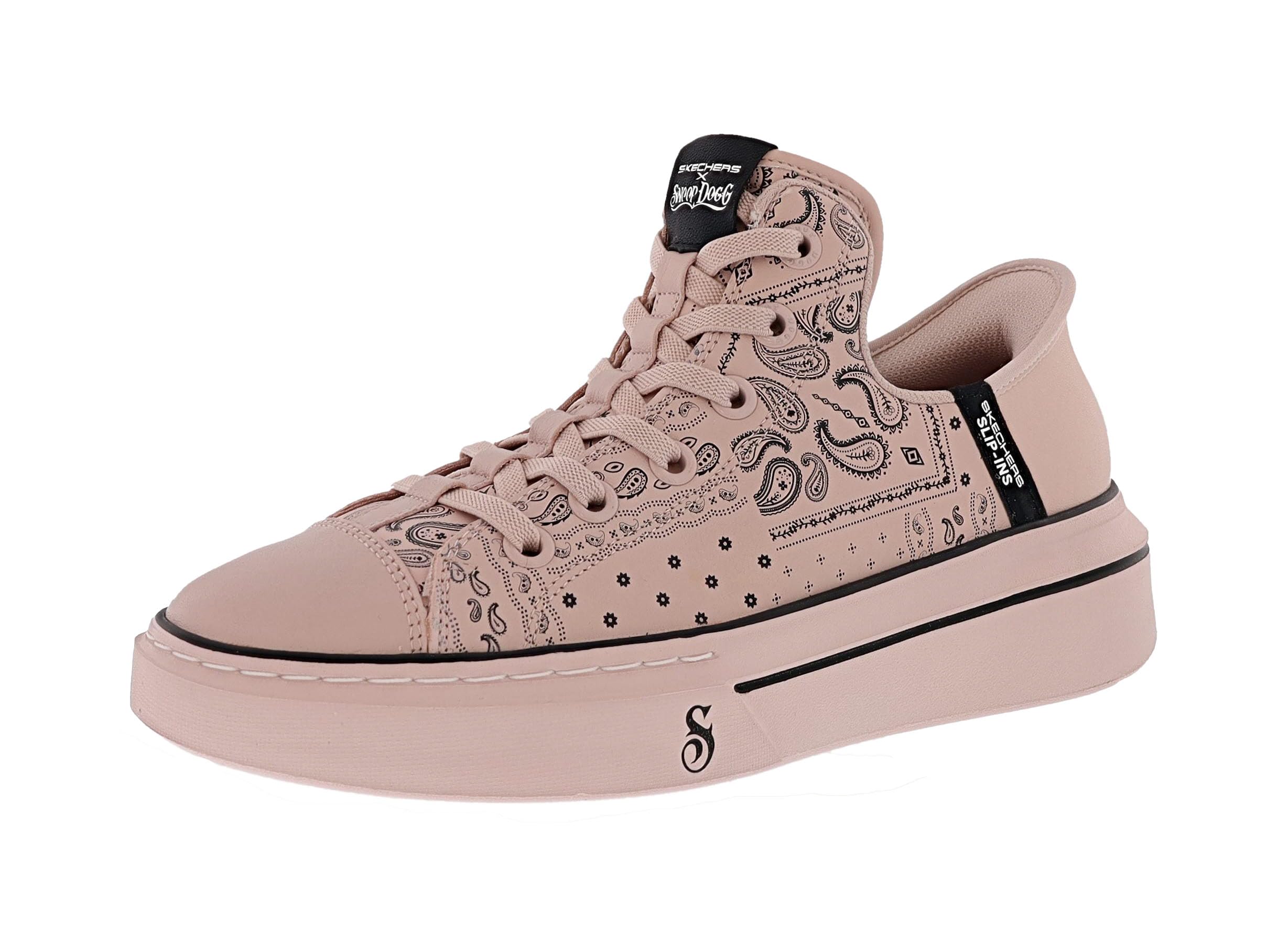 Skechers Womens Slip-ins: Premium Leather Snoop One- Double G
