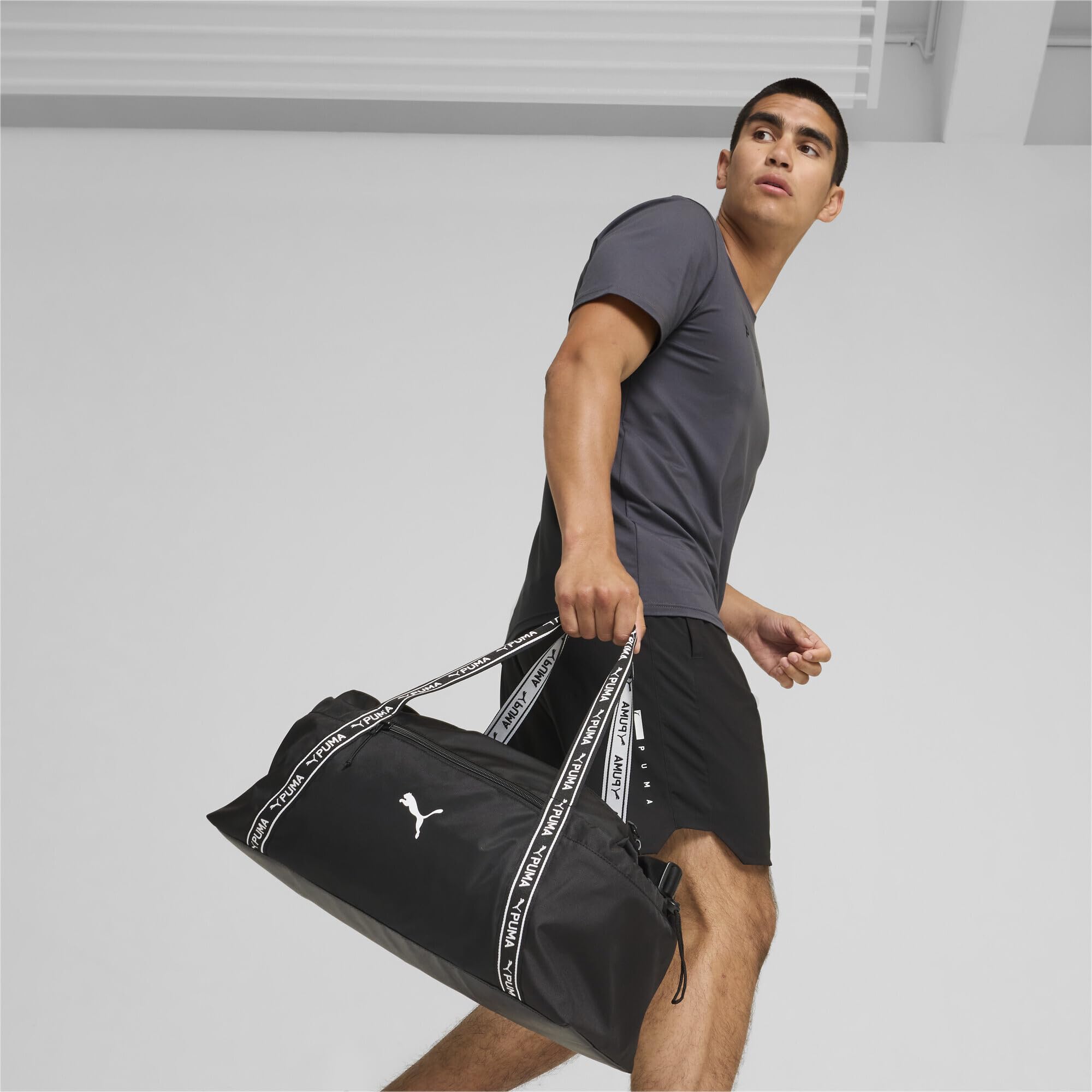 PUMA AT ESS Sport Bag, Puma Black, OSFA - Image 3