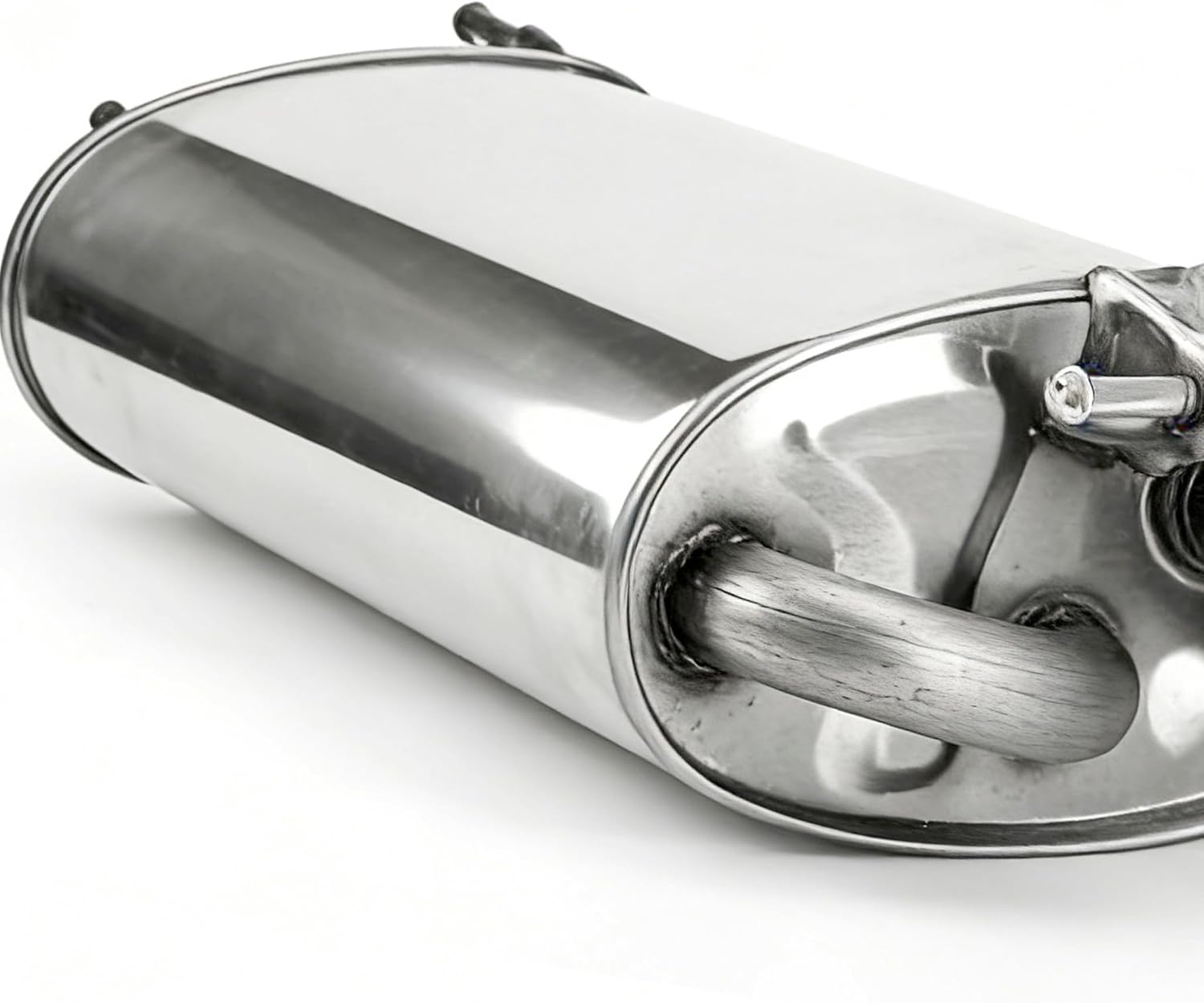 53602 100% Match OEM, Stainless Steel Direct Fit Rear Exhaust Muffler Fit For 2002-2006 Toyota Camry 2002-2003 Lexus ES300 2004-2006 ES330 2002-2006 Solara, New W/Accessories TC01