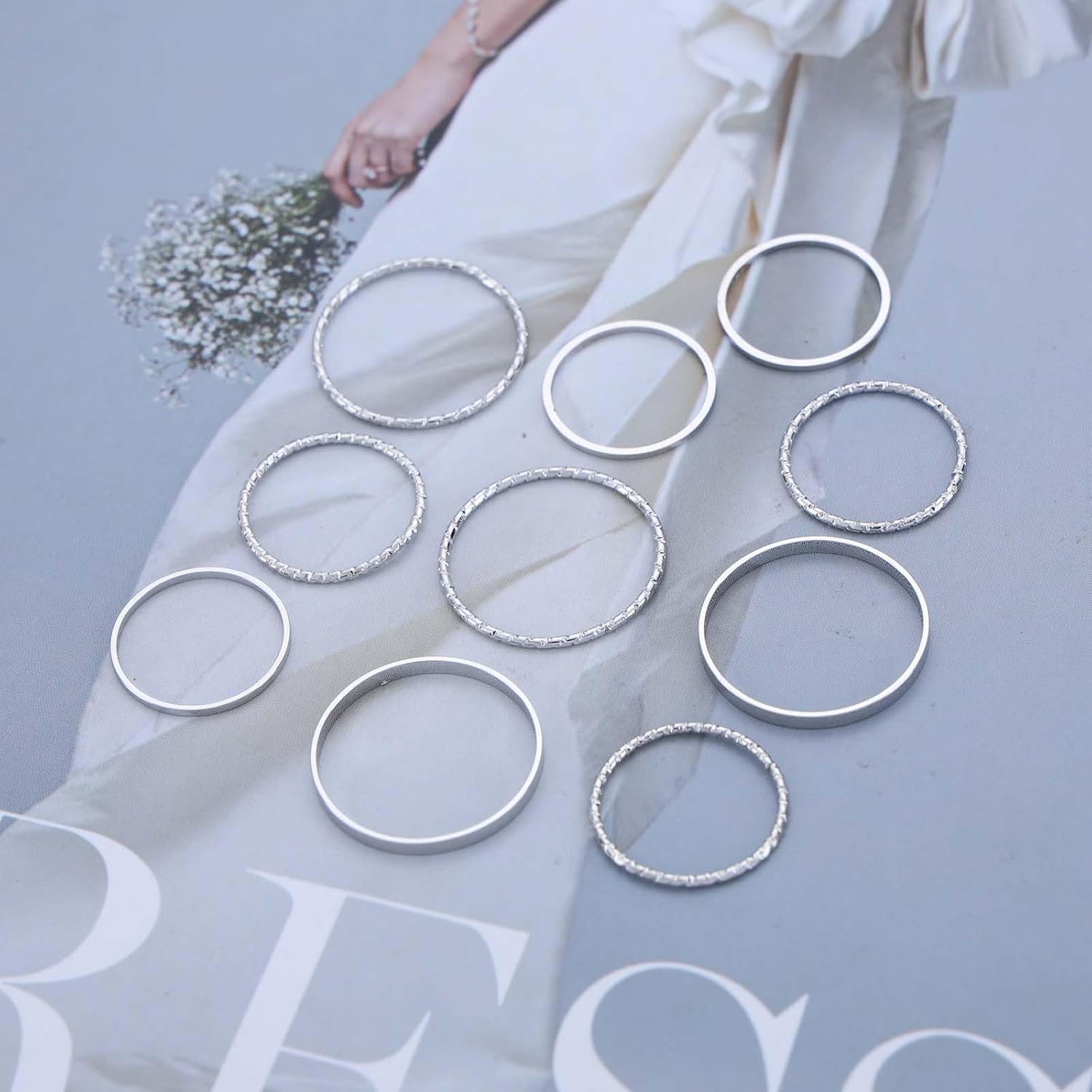 Boho Stackable Knuckle Rings Gold Midi Finger Rings Stacking Rings Set Knuckle Joint Finger Ring Vintage Midi Rings for Women and Girls - Image 4