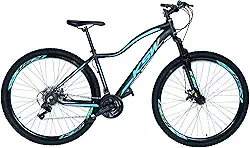 Bicicleta Bike Aro 29 MTB Alumínio KSX E KSW 21V Marchas Index Cabeamento Interno Feminina
