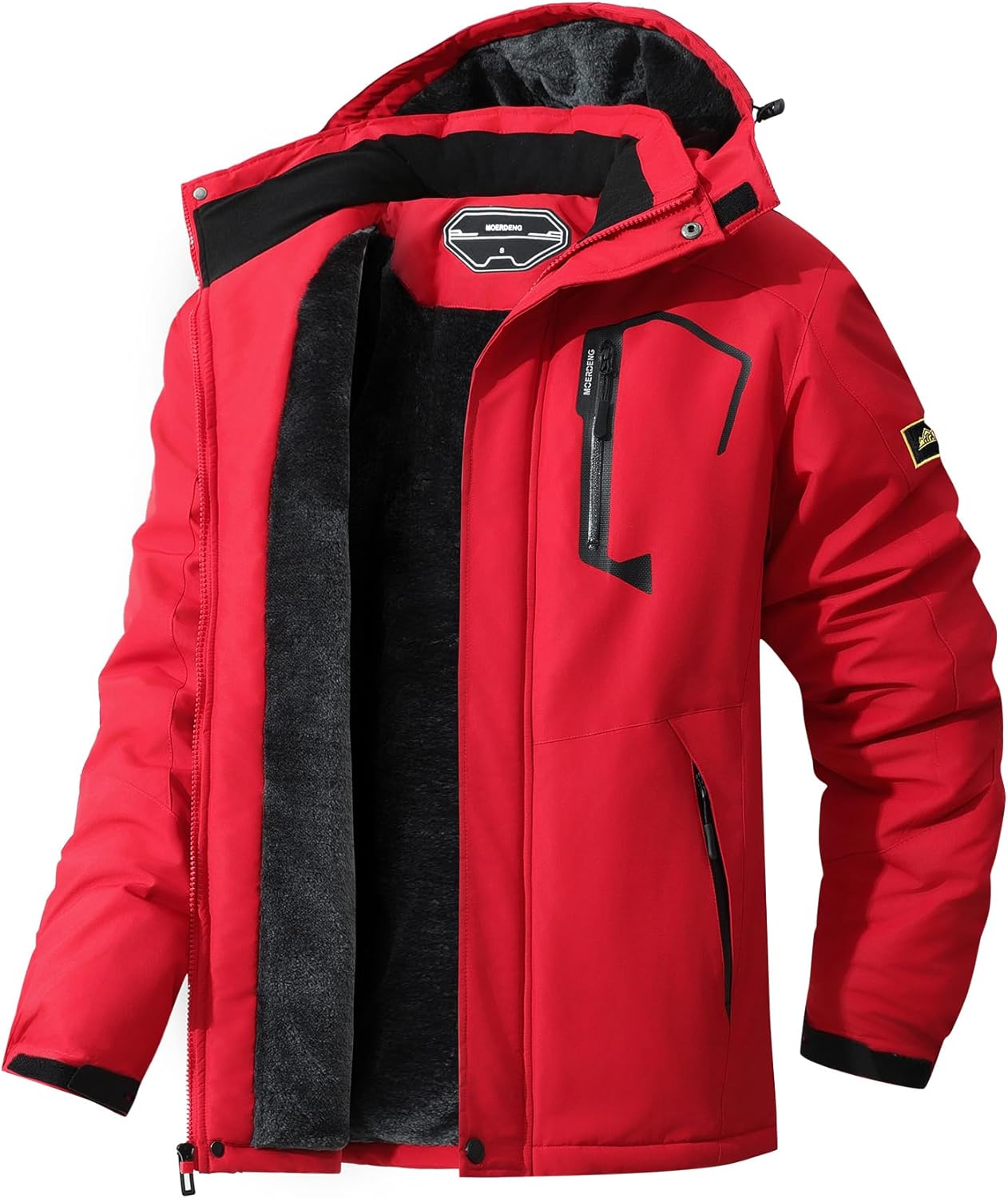 Men's Ski Jacket Warm Winter Snow Coat Waterproof Mountain Windbreaker Snowboarding...