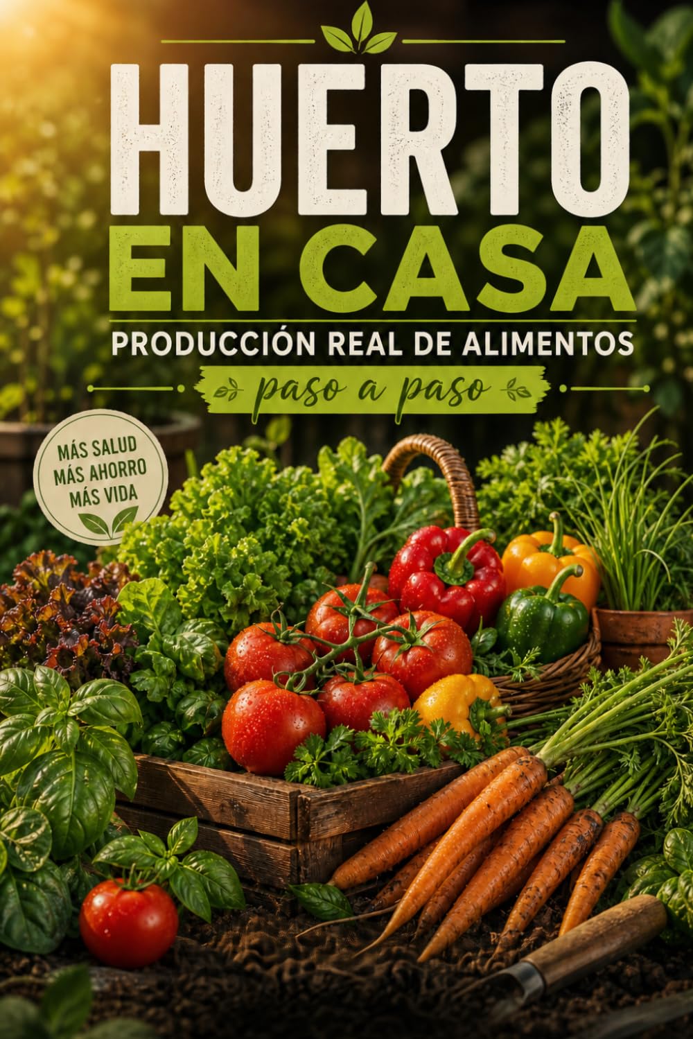 Huerto en casa: producción real de alimentos paso a paso