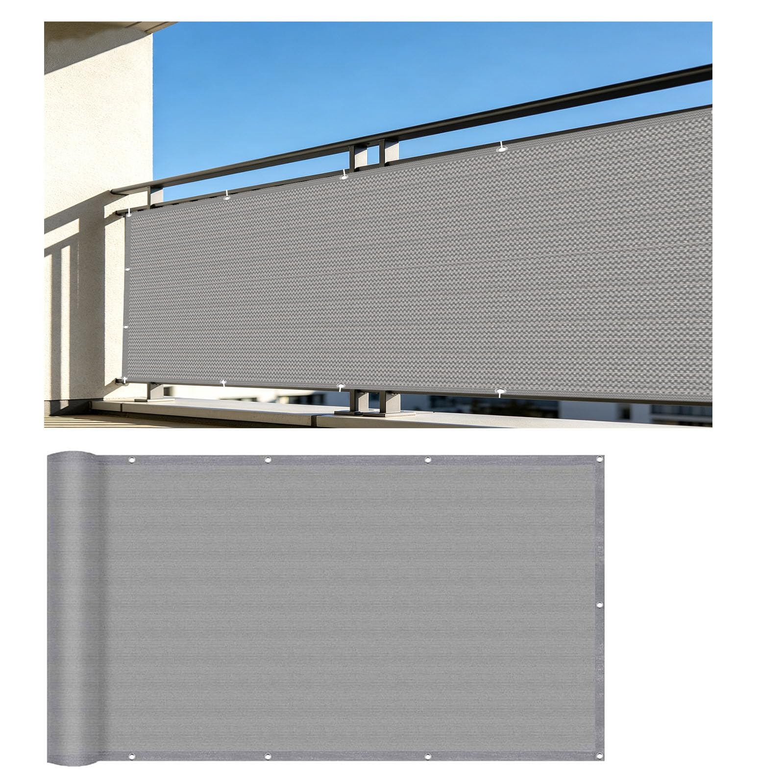 Cache balcon resistant aux UV et respirant pour couper le vent