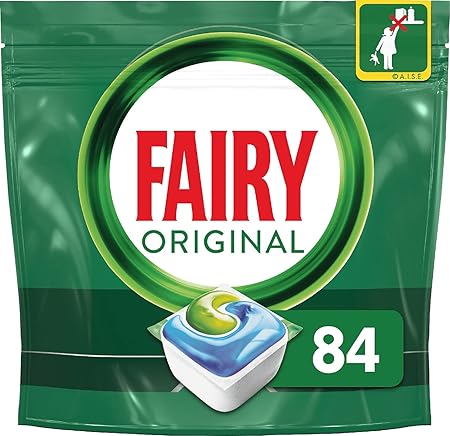 Fairy Original All-in-One Regular Dishwasher Tablets - 84 Tablets