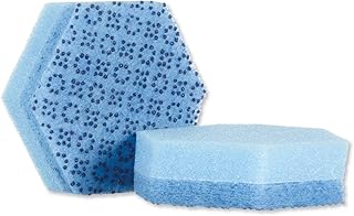 Scotch-Brite 09646 Low Scratch Scour Sponge 3000Hex, Blue (Pack of 16)