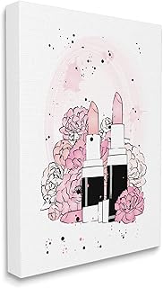 Stupell Industries Pink Peony Florals Glam Li...