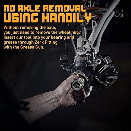 Miniatura 4 de Herramienta engrasadora de rodamientos de rueda de 1.535 in, funciona para OEM # 293350109, compatible con Cam-Am Maverick X3 y MAX Trubo RR