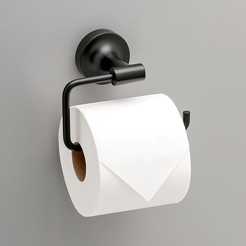 Miniatura 5 de Franklin Brass Voisin - Juego de accesorios de baño de 4 piezas, negro mate, accesorios de baño, VOI64-MB