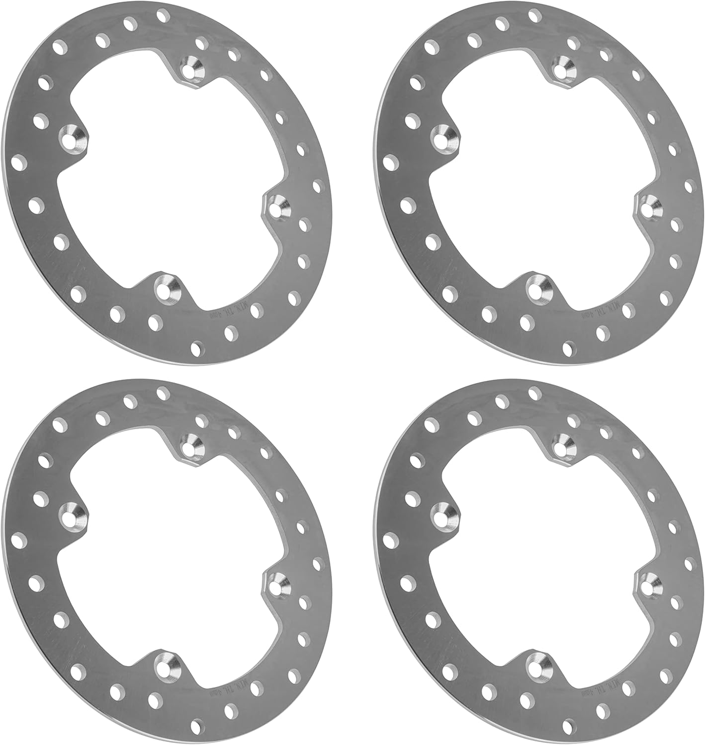 Caltric 4x Front Rear Brake Disc Rotor NEW Compatible with Can-Am Renegade ATV 705600999 705601997