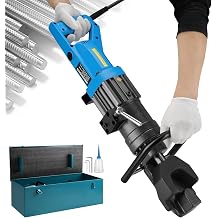 Electric Rebar Bender 1.4KW 5/8 Inch 16 mm Hydraulic Rebar Bending Machine - 110V Portable Bending Machine with Aluminum Body, Bending Angle 0-130 Degrees, Within 3s